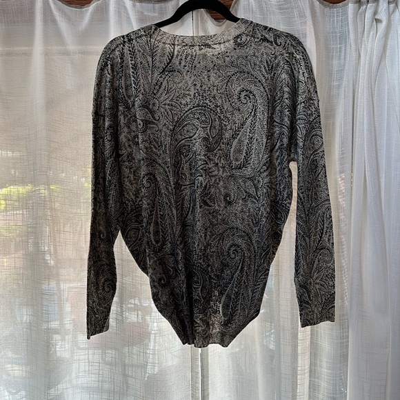 Zadig & Voltaire Ruby Paisley Sweater Top Pullover NWT Size XS PRICE FIRMMMM - Picture 6 of 7